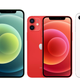 De izquierda a derecha: iPhone 12 Pro Max, iPhone 12 Pro, iPhone 12, iPhone 12 mini, iPhone SE, iPhone 11, iPhone XR